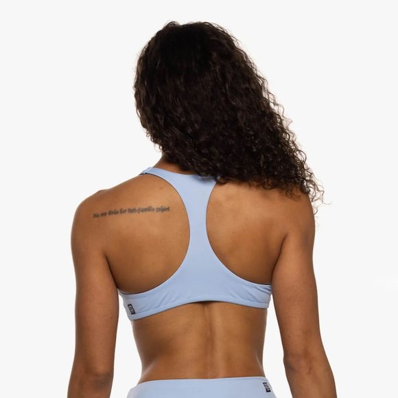 NWT JOLYN Aster Bikini Top, L, SKY - Picture 2 of 5